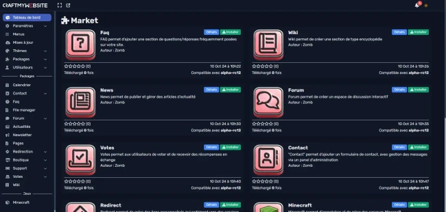 Communaut&eacute; gaming avec forum et th&egrave;mes